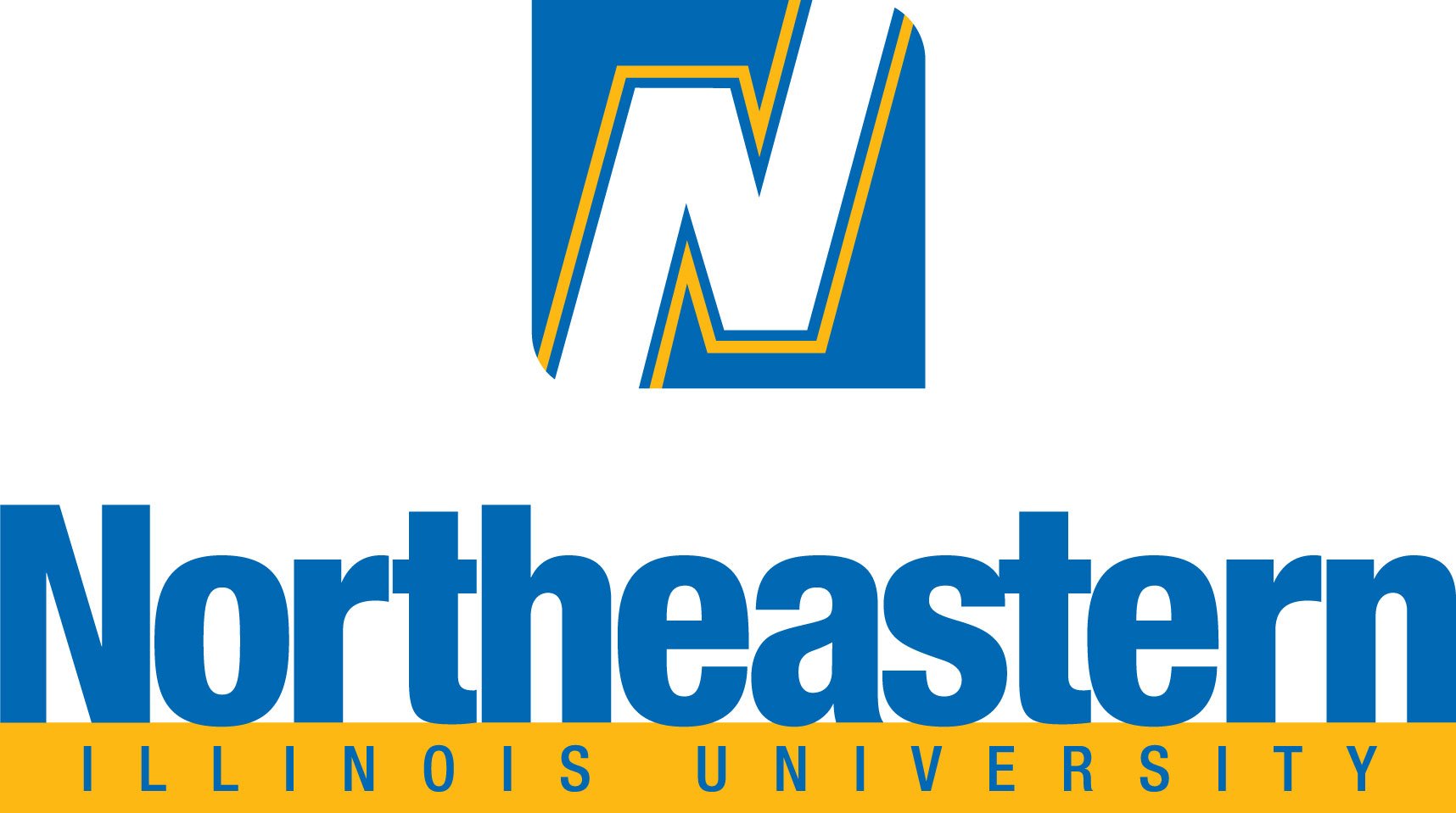 neiu_wordmark_color_vertical